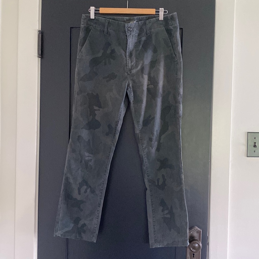 Men’s Joes Jeans Army Chino Camo Cotton Pants Sz 32